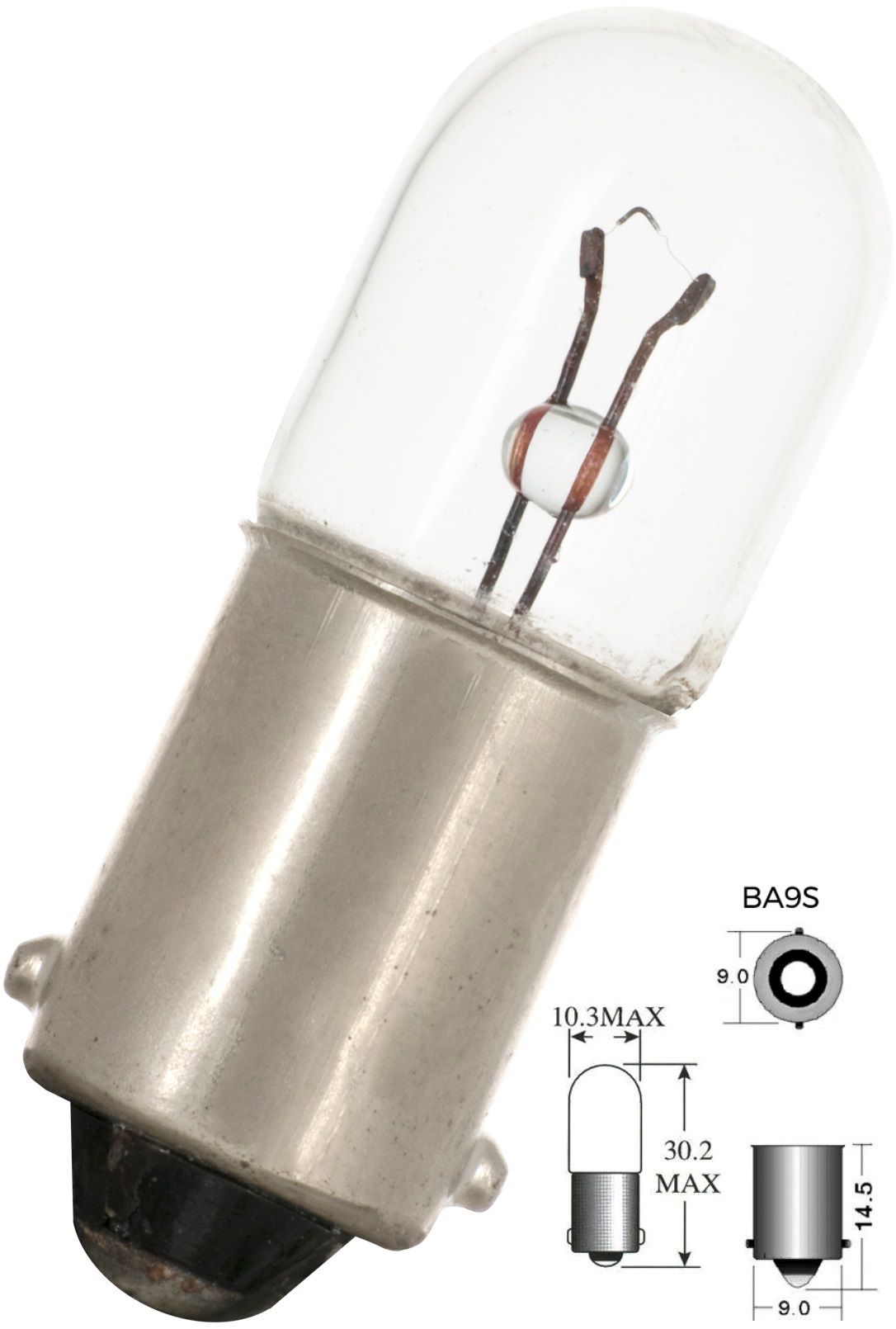 Bombilla BA9S 6V.0.3A